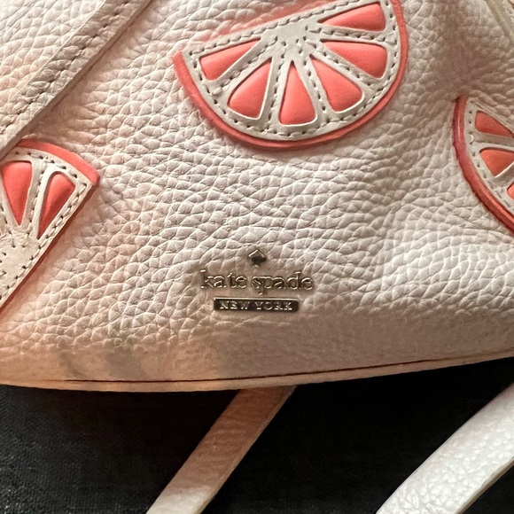 Kate Spade Grapefruit Mini Bucket Purse - Picture 2 of 6